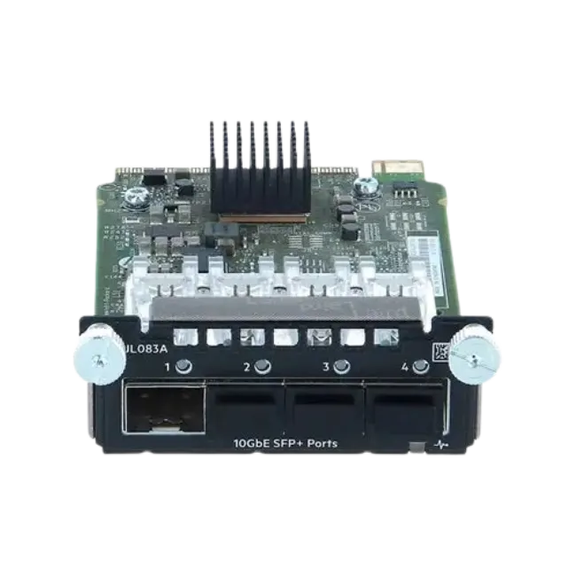 HPE Aruba - Módulo de expansión - 10 Gigabit SFP+ x 4 - para HPE Aruba 2930M 24, 3810M 16SFP+, 3810M 24G, 3810M 48G