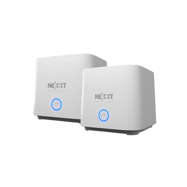 Nexxt Solutions Home - Router - Wireless Mesh - 802.11a/b/g/n/ac/ax - Desktop - 2 pack