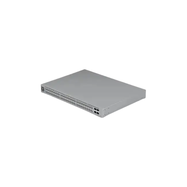 Ubiquiti Unifi Pro Max 48 A 48-port, Layer 3 Etherlighting switch with 2.5 GbE.