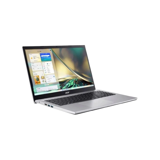 Laptop Acer Ryzen A3 R5-3500U 15" HD 8GB RAM DDR4 256GB SSD W11 H Color Plateado