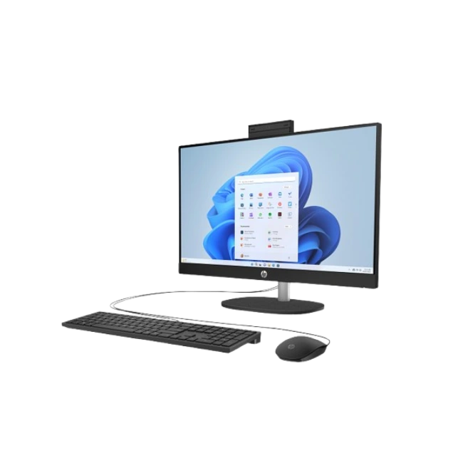 HP 24-cr0233la - All-in-one - AMD Ryzen 3 7320U / 4.1 GHz - LPDDR5 SDRAM - 512 GB HDD - 23.8" - UMA Graphics - Windows 11 Home - Spanish