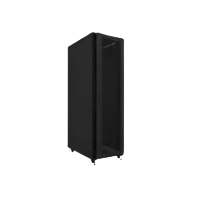GABINETE SOLUTIONS SKD 42U 19" SERVER RACK W800MM D1000MM 4 CAJAS COLOR NEGRO NEXXT