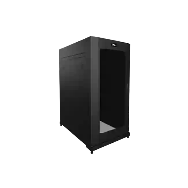 GABINETE SOLUTIONS SKD 42U 19" SERVER RACK W800MM D1000MM 4 CAJAS COLOR NEGRO NEXXT