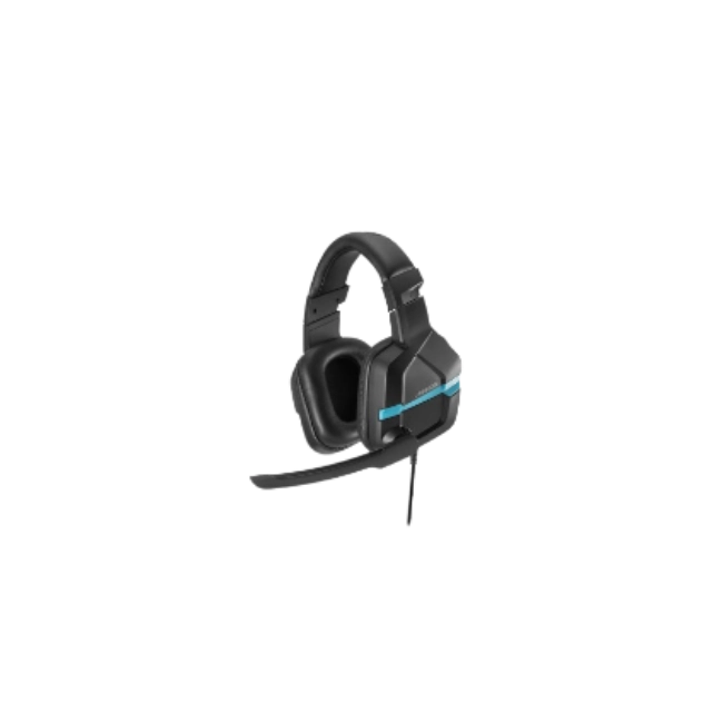 AUDIFONO WARRIOR ASKARI GAMER CONEXIÓN P3 JACK 3,5 AZUL MICROFONO RETRACTIL - PH292