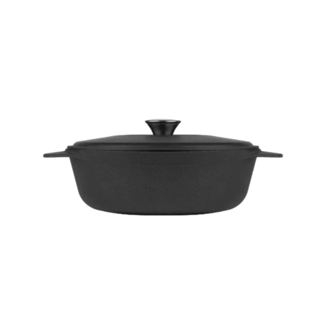Olla con Tapa Picca Forno PI00200HFN Hierro Fundido Color Negro