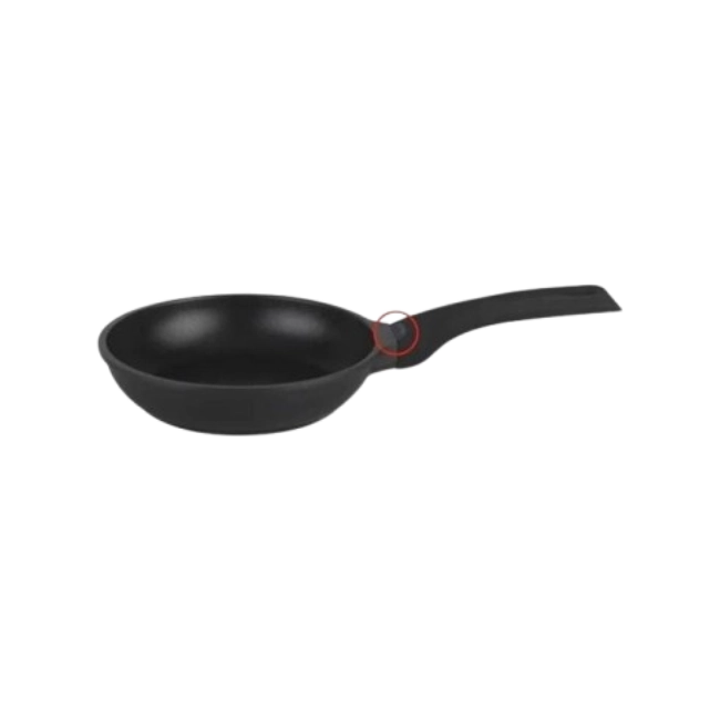 Sarten Picca Termo 24"cm Antiadherente Xylan Plus Color Negro Matte