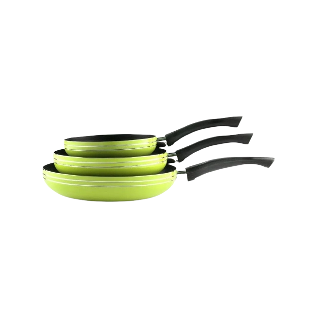 Juego de Sartenes Picca Cerdeña PI003SSTE 20" - 26" - 30"cm Color Verde