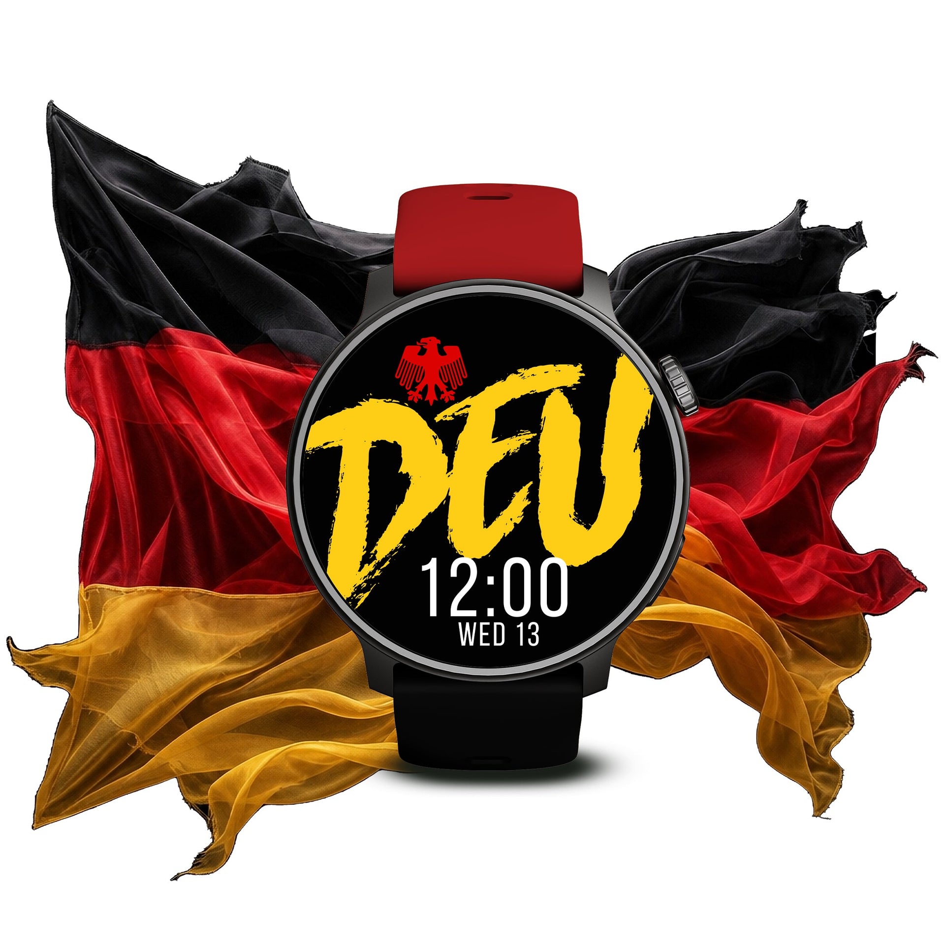 Reloj T8 Negro | Edición Alemania