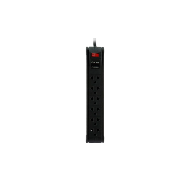 Regleta Forza PS-1006B 6 Tomas 110/220V NEMA Cable 10 Pies