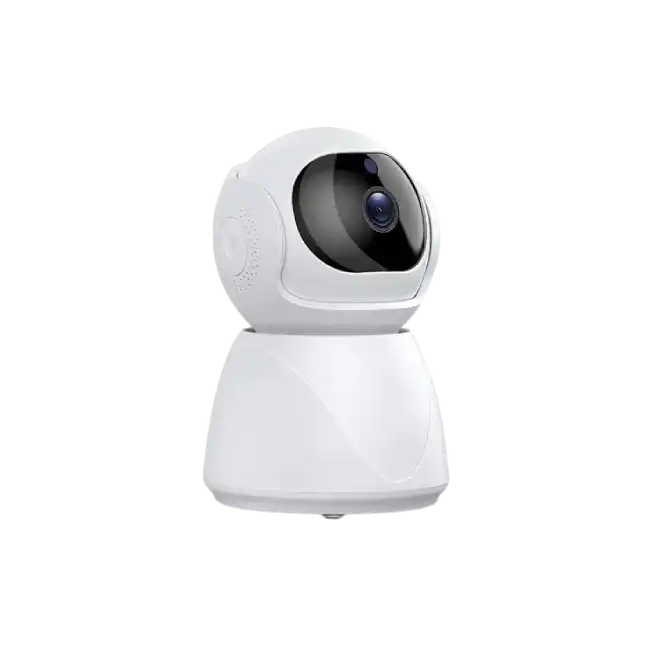 Camara Tuya PST-C10A-3MP Smart 3.0MP WiFi Lente 3.6mm H.264 Tiempo Real Audio de Doble Via IR Cut Vision Noctura Distancia 8-10Mts 5V 1A Puerto Tarjeta MicroTF