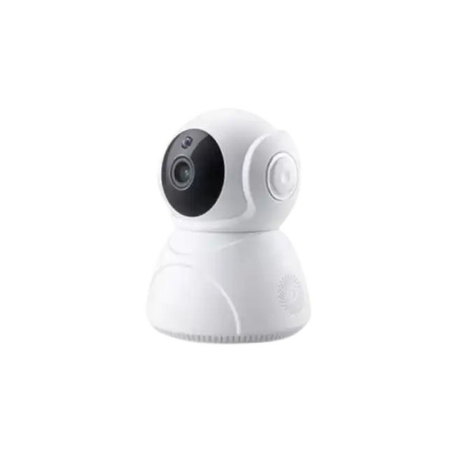 Camara Tuya PST-C10A-3MP Smart 3.0MP WiFi Lente 3.6mm H.264 Tiempo Real Audio de Doble Via IR Cut Vision Noctura Distancia 8-10Mts 5V 1A Puerto Tarjeta MicroTF