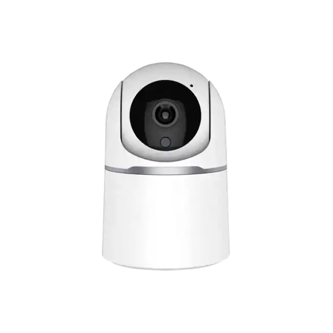 Camara Tuya PST-S8-5MP Smart 5.0MP Inalambrica WiFi Lente 3.6mm H.265 Tiempo Real Audio de Doble Via IR Cut Vision Noctura Distancia 8-10Mts 5V 1A Puerto Tarjeta MicroTF