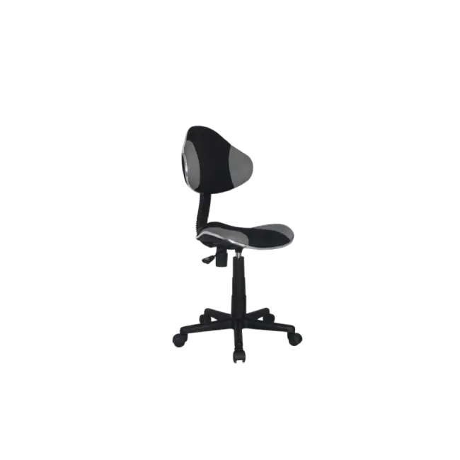 SILLA DE OFICINA QZY-G2B AM160GEN96  SIN BRAZOS COLOR NEGRO/GRIS XTECH