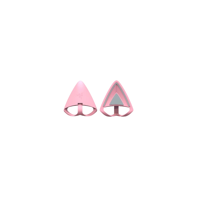 Orejas para Headset Razer RC21-02230200-R3M1 Gamer Kitty Ears V2 Quartz Edition FRML Color Rosa