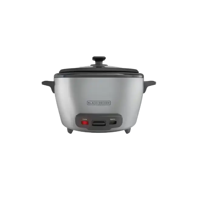 Olla Arrocera Black+Decker RC5200M 20 Tazas Color Plateado-3