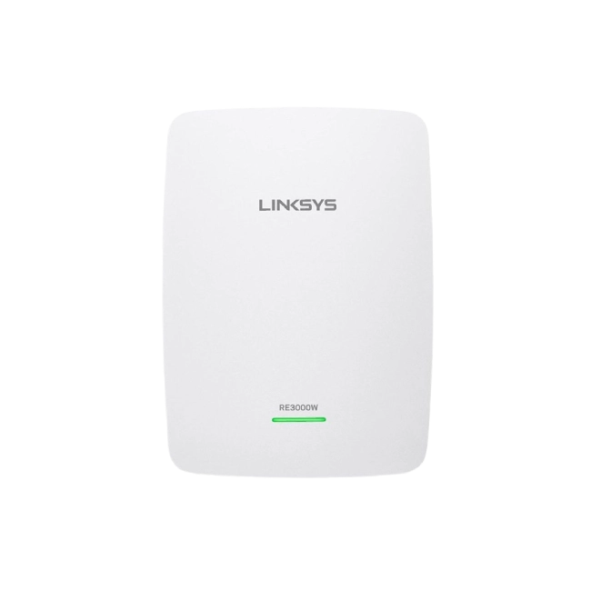 EXTENSOR DE RANGO WI-FI LINKSYS RE3000W N300 MBPS 2.4 GHZ 10/100