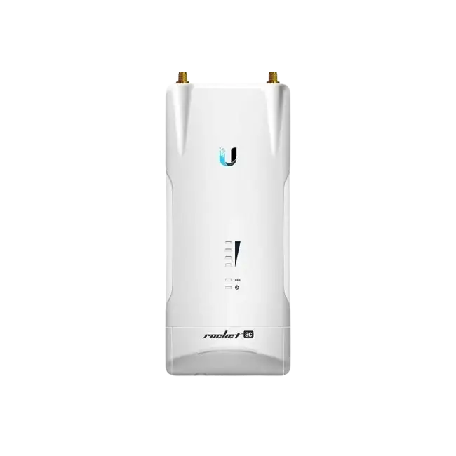 PUNTO DE ACCESO INALAMBRICO RP-5AC-GEN2 BASE STATION ROCKET 5GHZ 2XRP-SMA AIRMAX UBIQUITI