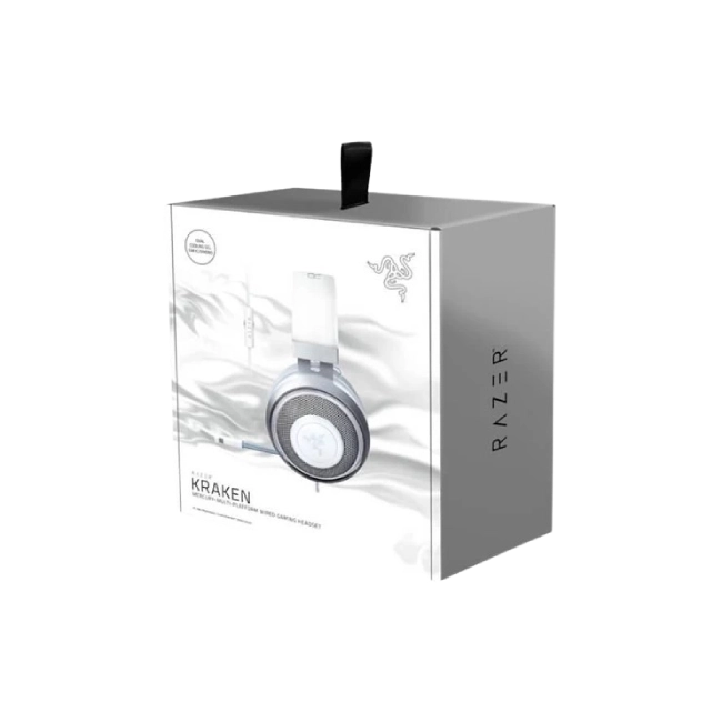 HEADSET GAMING KRAKEN 7.1 V2 MERCURY EDITION D  BLANCO RAZER