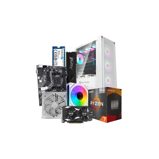 CPU Combo Gaming Quimera - Ryzen 7 5700G con Tarjeta Grafica