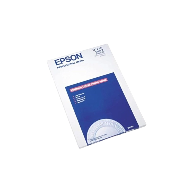 Epson Ultra Premium Photo Paper Luster, 13" x 19", 50 hojas
