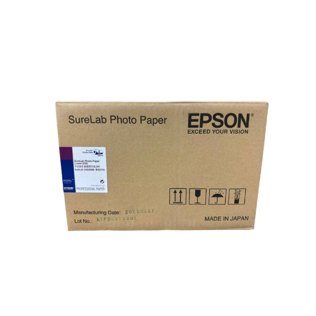 SURELAB PAPER (250) GLOSS 8"X213' 2rls