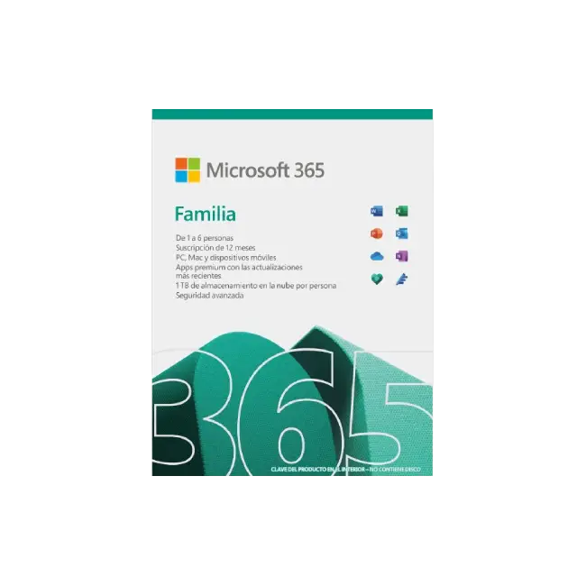 Microsoft 365 Family - Subscription - Windows - PK Lic 1YR Online LatAm