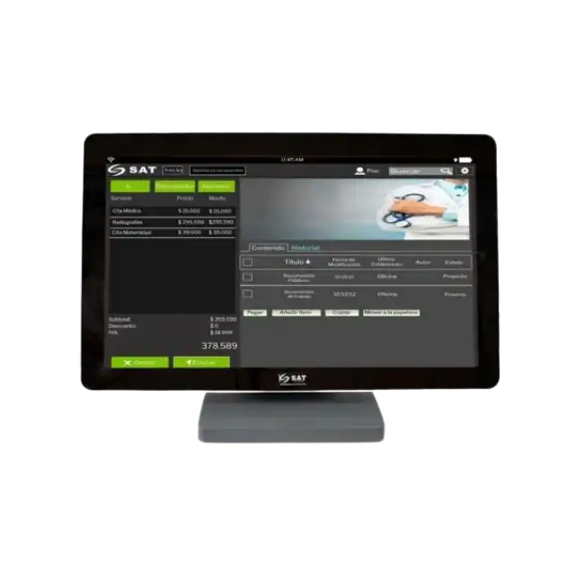 MONITOR TOUCH SAT 2013FPH 21 CAPACITIVO VGA HDMI