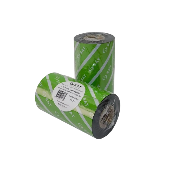 Cinta Ribbon Cera SAT 110mmx300Mts Out TT