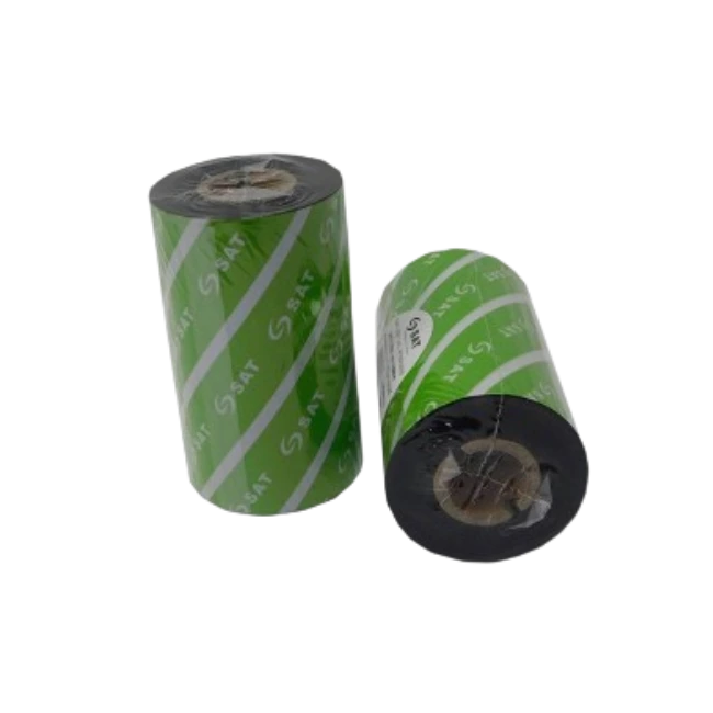 Cinta Ribbon Cera SAT 110mmx74Mts Out TT