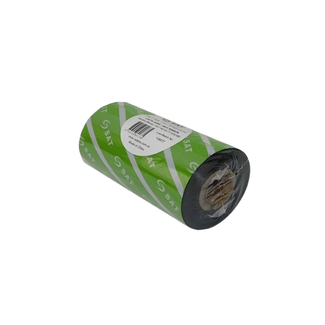 Cinta Ribbon Cera SAT 110mmx74Mts Out TT