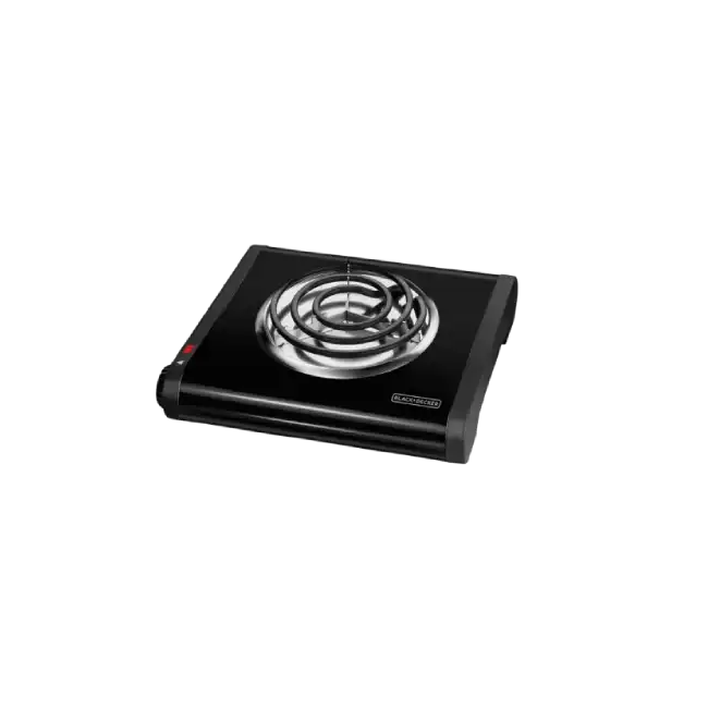 Estufa Electrica Black+Decker SB1001B 1 Hornilla Control de Temperatura Ajustable