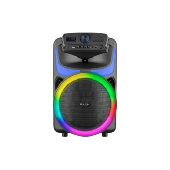 BOCINA MULTI BURST 550W RMS CON MICROFONO BT/AUX/USB/FM