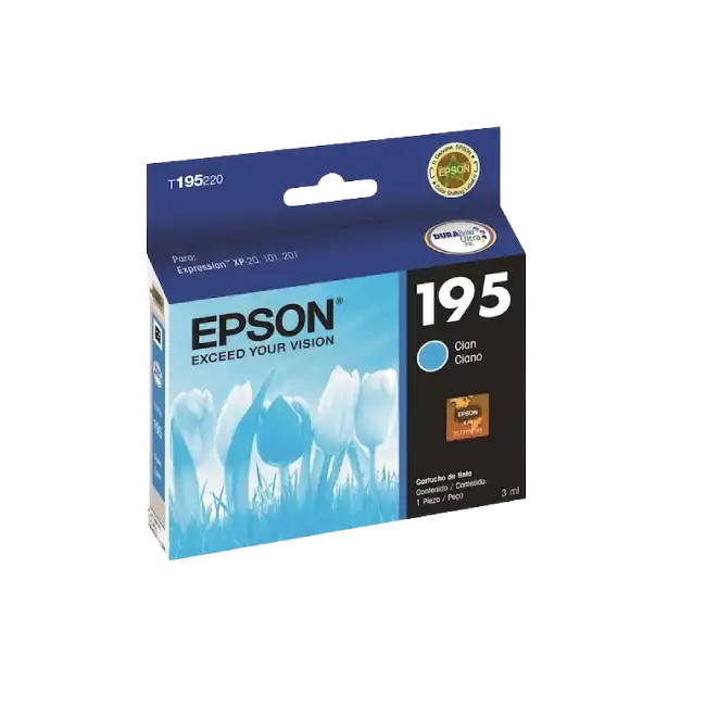 CARTUCHO DE TINTA T195220-AL T195 CIAN EPSON-3