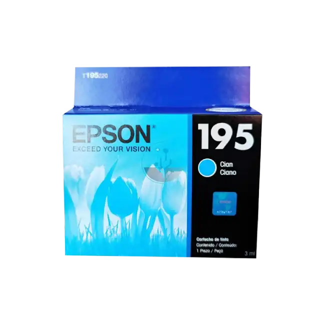 CARTUCHO DE TINTA T195220-AL T195 CIAN EPSON-4