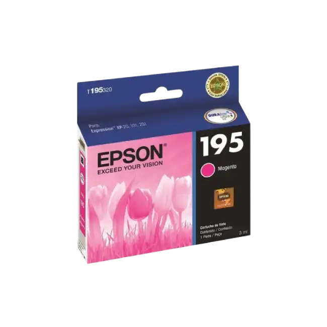 CARTUCHO DE TINTA T195320-AL T195 MAGENTA EPSON