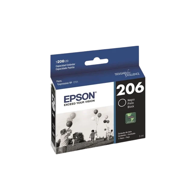 206 Black Ink Cartridge - Xpression XP-2101