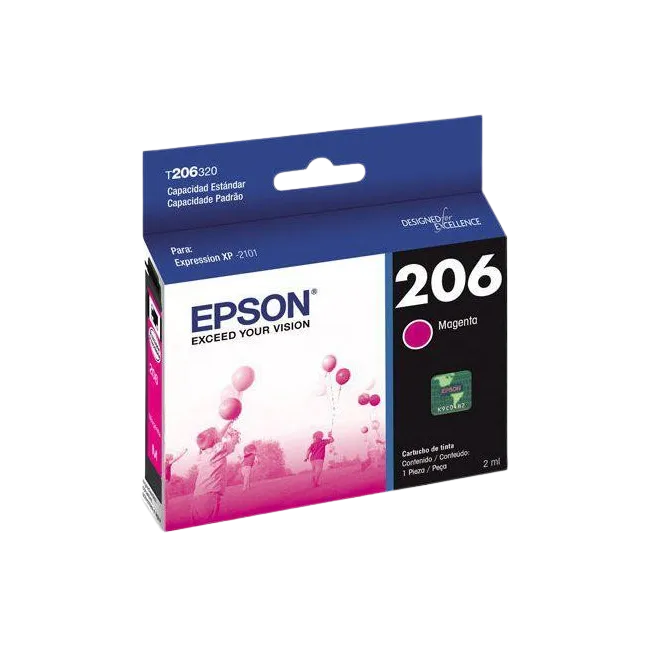 206 Magenta Ink Cartridge - Xpression XP-2101-1