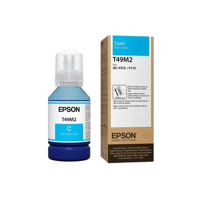 ULTRACHROME DS CYAN INK BOTTLE 140ML SUBLIMACION