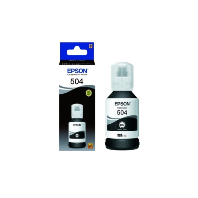 TINTA PARA IMPRESORA EPSON T504120-AL L4150 L4160 COLOR NEGRO
