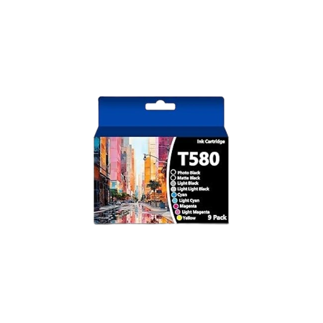 Epson T580, 80 ml Matte Black UltraChrome K3 Ink Cartridge