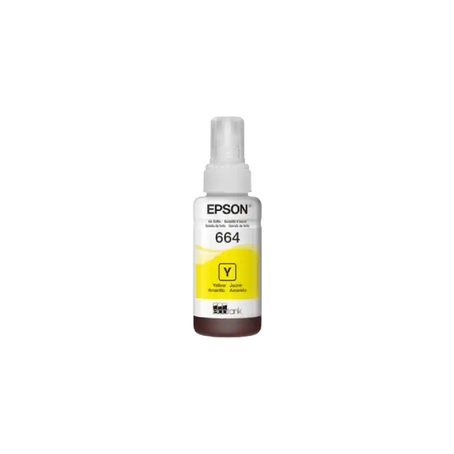 TINTA PARA IMPRESORA T664420-AL L200 COLOR AMARILLO EPSON