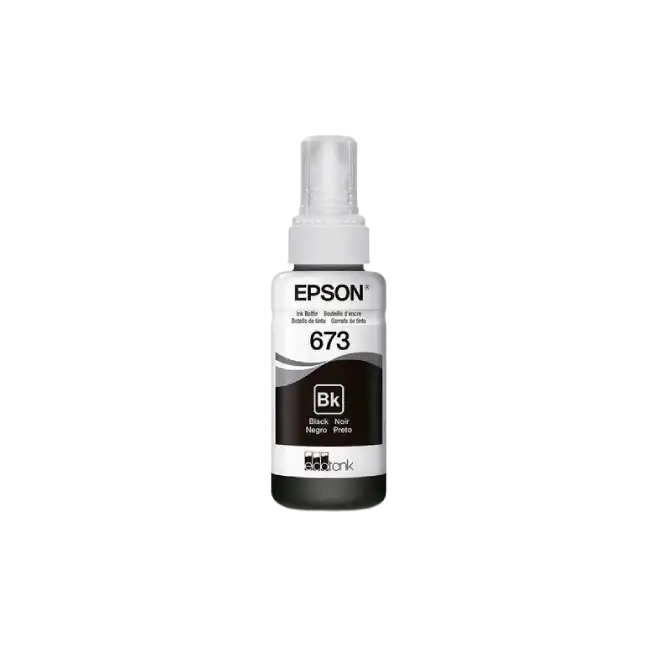 TINTA PARA IMPRESORA T673120-AL L800 COLOR NEGRO EPSON
