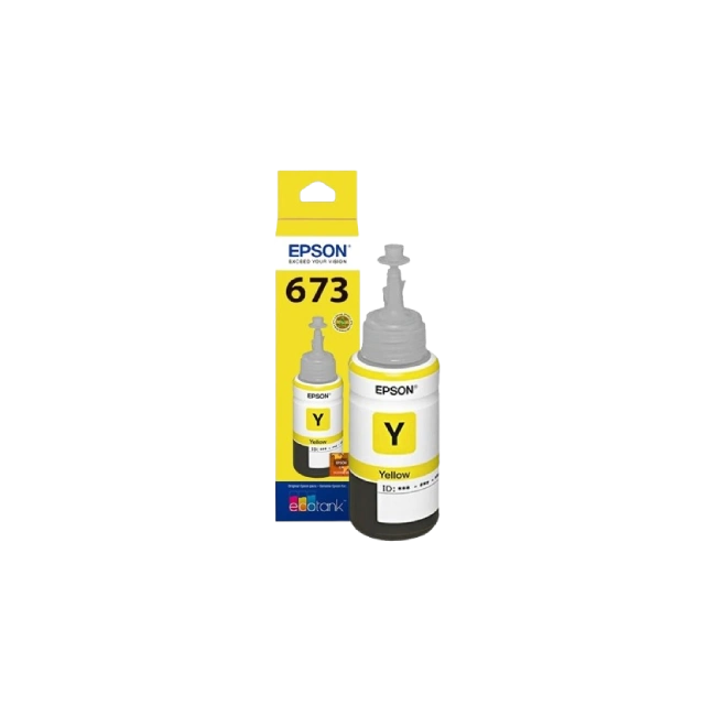 TINTA PARA IMPRESORA T673420-AL L800 COLOR AMARILLO EPSON