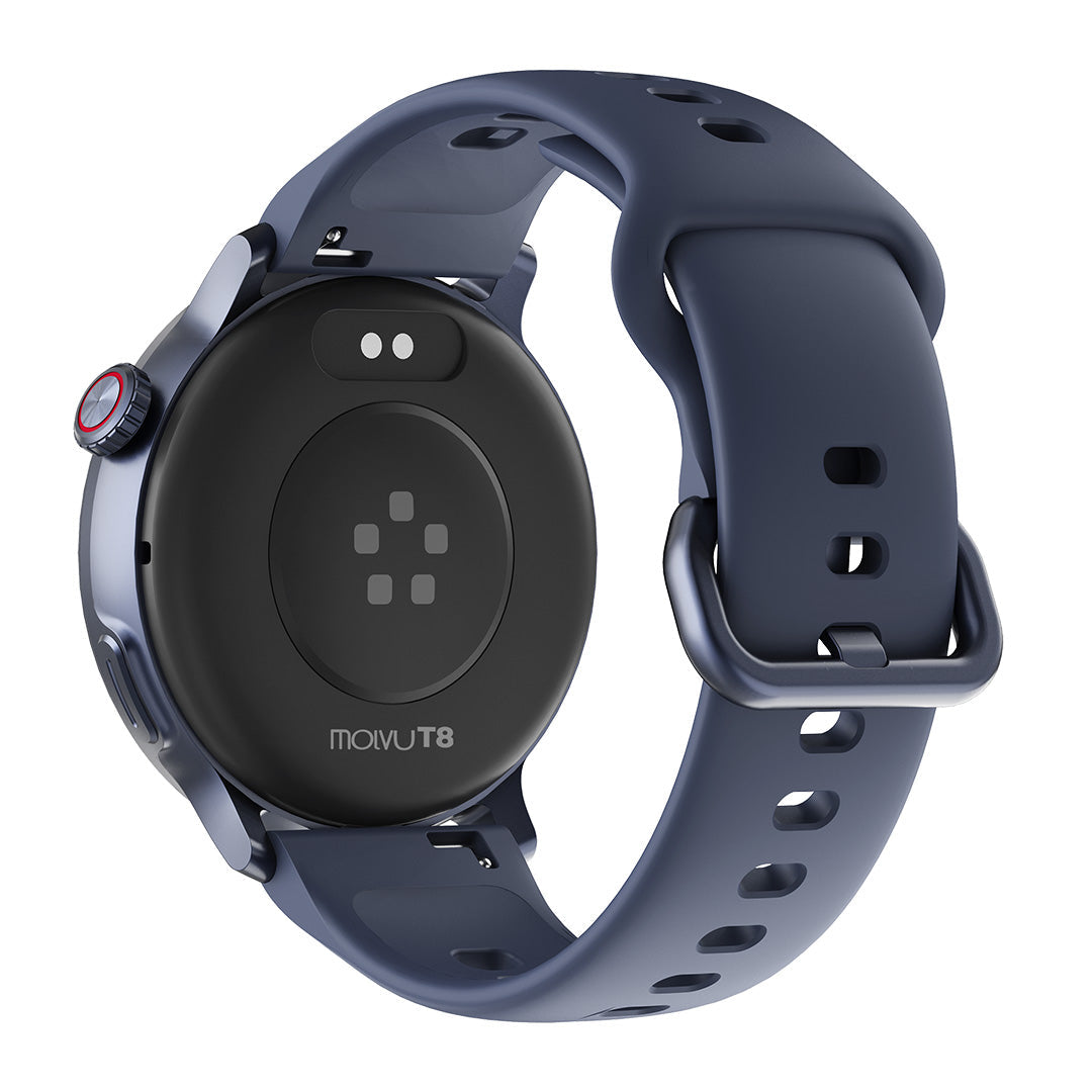 RELOJ T8 AZUL + PULSERA VELCRO NARANJA-5