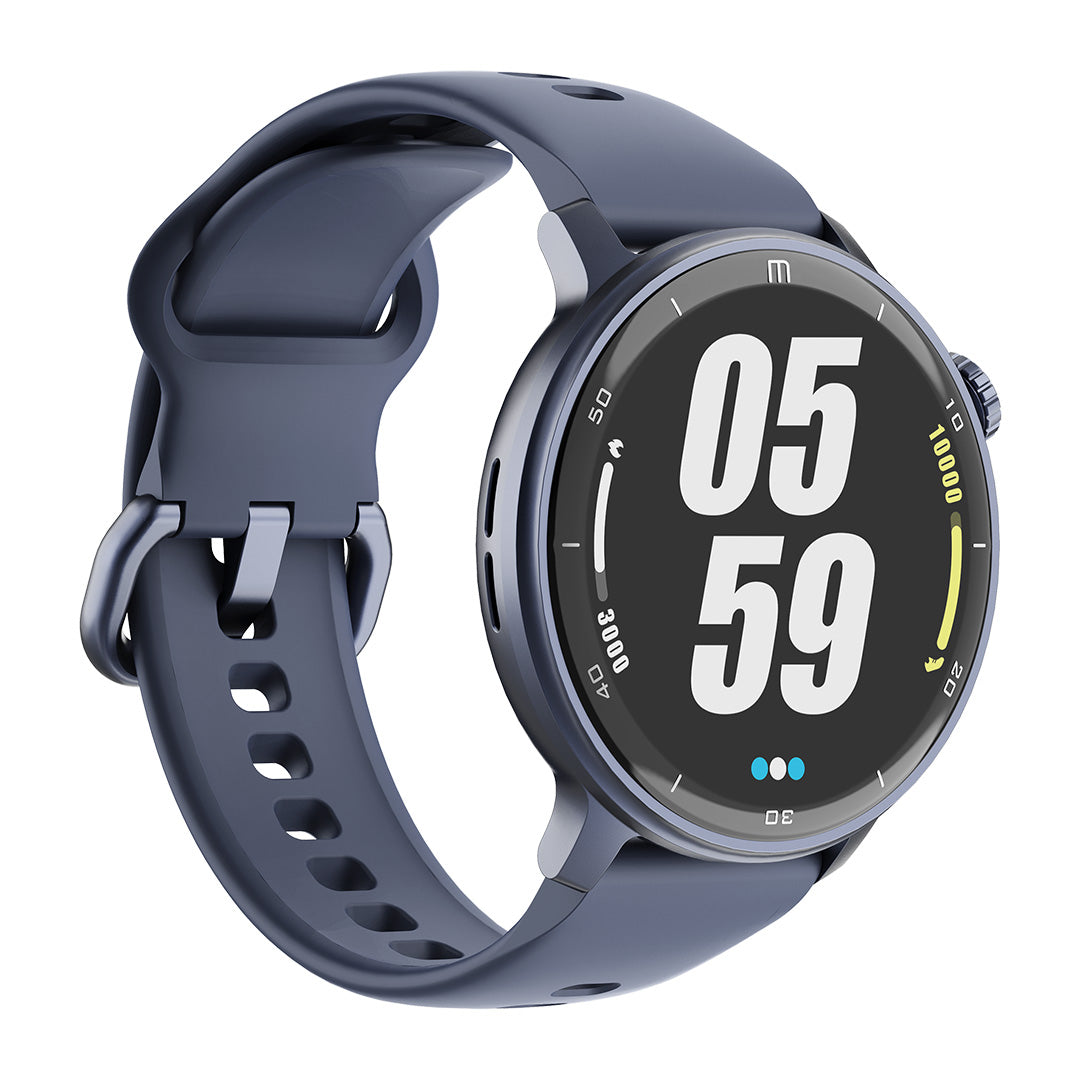 RELOJ T8 AZUL + PULSERA VELCRO NARANJA-4