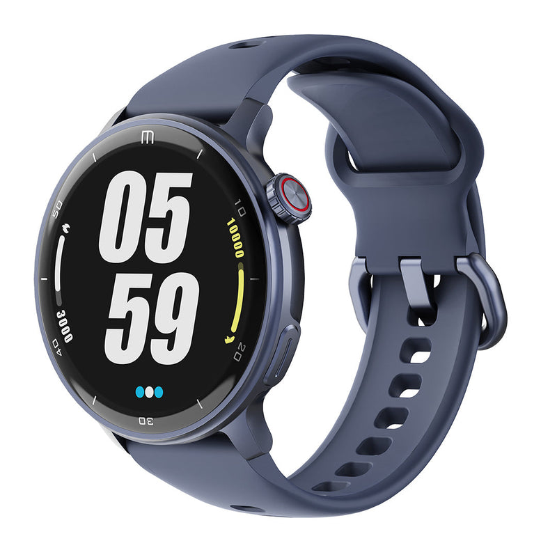 RELOJ T8 AZUL + PULSERA VELCRO NARANJA-3