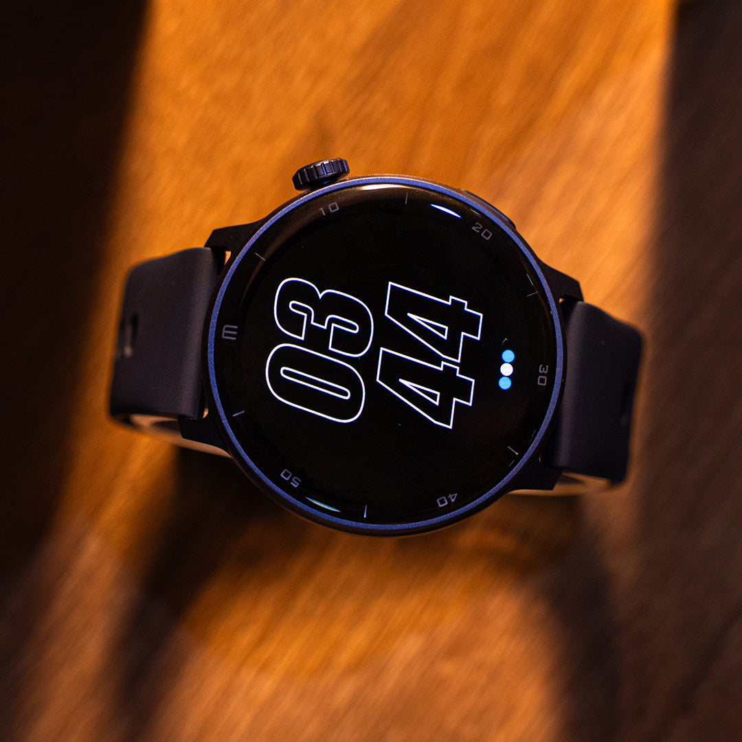 RELOJ T8 AZUL + PULSERA VELCRO NARANJA-9