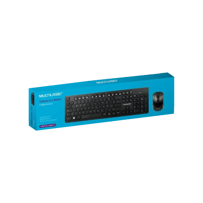 COMBO TECLADO MULTIMEDIA Y MOUSE WIRELESS USB-2