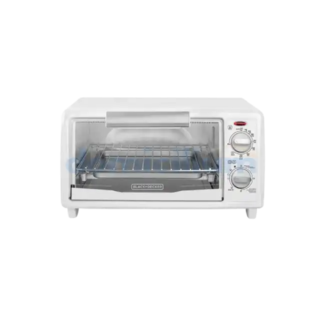 Horno Tostador Black+Decker TO1342W 4 Rodajas Color Blanco