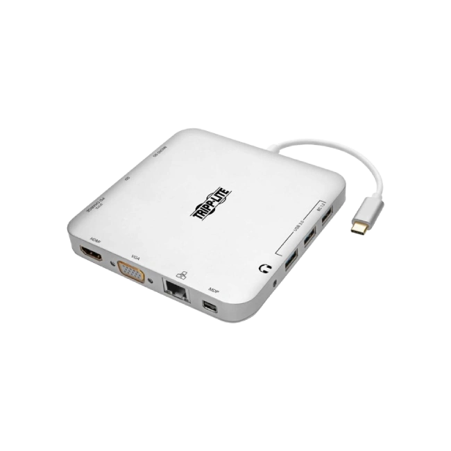 Estación de acoplamiento usb-c para pantalla doble